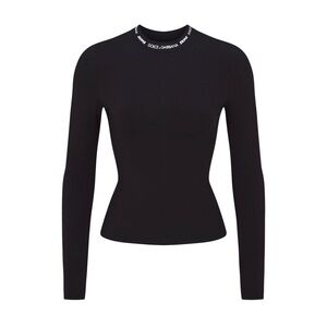 Skims x Dolce&Gabbana Cotton Jersey Long Sleeve